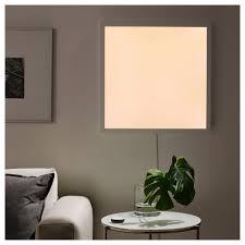 Floalt Led Light Panel W Wireless Control Dimmable White Spectrum Ikea Led Panel Light Light Panel Fake Window Light