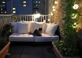 The patio looks chic with some decor. Apartment Patio Ideas On A Budget Apartment Post