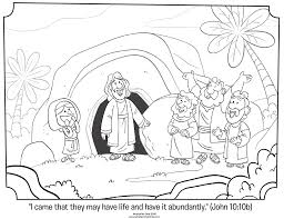 Jesus was a galilean jew,11 who was baptized by john the baptist and began his own ministry. Jesus Is Risen Coloring Page Whats In The Bible
