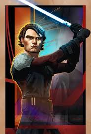 Star Wars The Clone Wars Art Wallpaper Poster Of Anakin Skywalker Star Wars Fandom Star Wars Clone Wars Star Wars