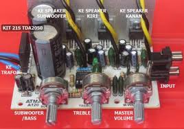 D high class tv sets on the strength of its high supply voltage and very low ha rmonic and crossover tda2050. Kit Speaker Aktif 21s Tda2050 2 1 System Tda 2050 Bukalapak Com Inkuiri Com