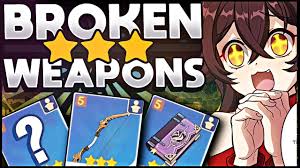 Best 3 Star Weapons You Should Be Using Right Now Genshin Impact Beginner Guide Youtube