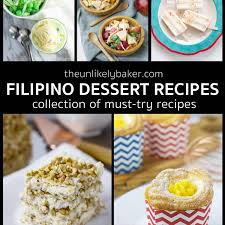 The marzipan isn't traditional, but tastes spectacular and makes total sense in a christmas setting. Filipino Dessert Recipes You Must Try The Unlikely Baker