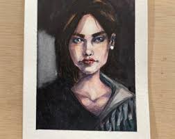 Vin // Illustration 5x7”, Watercolor, Mistborn , Allomancy, Vin, Kelsier,  Steel Inquisitor, Brandon Sanderson