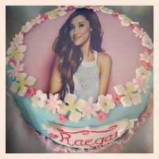 Ariana grande cake for a 10th birthday. Ariana Grande Fan Cake Ariana Grande Birthday Disney Frozen Party Girls Birthday Party