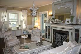 As this room courtesy of witt construction demonstrates, you don't need to go all out with a stone mantel and hearth in order to get the full effect. French Country Style Living Room With Fireplace Decolover Net