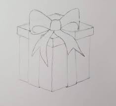 Unique christmas cards christmas svg christmas colors christmas presents xmas christmas present coloring pages christmas coloring sheets painting templates. How To Draw A Present Easy Step By Step For Beginners Art By Ro