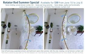 The Rotator Rod Summer Special Sale Price Of 30 Shower Curtain Rods Curved Curtain Rods Bathroom Decor Luxury