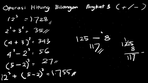 Maybe you would like to learn more about one of these? Operasi Hitung Pangkat 3 Bag 1 Mtk Kelas 5 Youtube