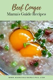 Simple And Easy To Make Beef Congee For Breakfast Simple And Quick To Cook Also Known As Beef Lugaw Recipe Recipes Tasty Beef Stew Cooking