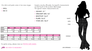 63 Ageless Bebe Pants Size Chart