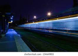 Trains Passing In The Night Images Stock Photos Vectors Shutterstock
