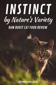 Top picks related reviews newsletter. Instinct By Nature S Variety Raw Boost Cat Food Review Oliveknows Cat Food Reviews Cat Food Best Cat Food
