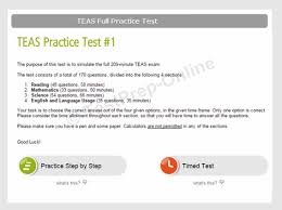 Ati Teas V Practice Tests Information Testprep Online