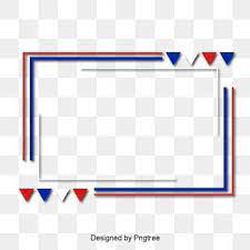 Blue White And Red Border Text Box Border Frame Png And Vector With Transparent Background For Free Download Blue Background Images Blue And White Red And White Flag