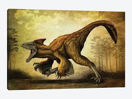 Utahraptor is the largest of all raptor dinosaurs. Utahraptor A Large Dromaeosaur Dinosaur From Aram Papazyan Icanvas