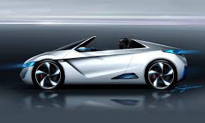 Honda Ev Ster Concept Design Sketch Car Body Design Small Sports Cars Concept Car Design Honda