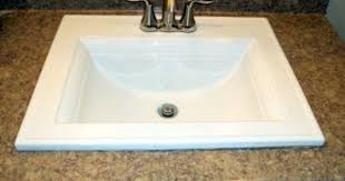 Shop Kohler Memoirs White Drop In Rectangular Bathroom Sink With Overflow At Lowes Com Rectangular Sink Bathroom Drop In Bathroom Sinks Top Mount Bathroom Sink