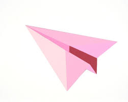 Paper Planes Pink By Rankin Willard On Artfully Walls Paper Plane Paper Pink Paper