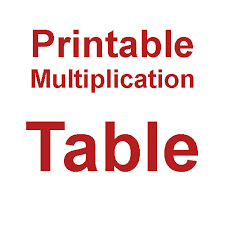 × 1 2 3 4 5 6 7 8 9 10 11 12 1: Printable Multiplication Table Printable Multiplication Table
