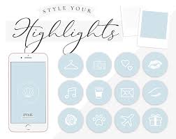 Maybe you would like to learn more about one of these? Instagram Highlight Icons Light Blue And White Blog Pixie