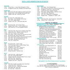 Springfield Il Calendar Of Events