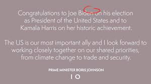 Years ago, i worked on this (unfortunately) never finished 2d game. Boris Johnson S Biden Tweet Still Contained Congratulations For Trump