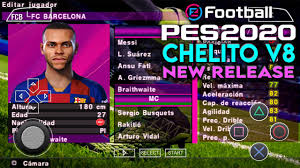 Pes 2020 Iso Chelito V8 Full Winter Transfer Ppsspp Android Pro Evolution Soccer Ps4 Android Evolution Soccer