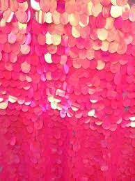 New1yard Iridescent Hot Pink Jumbo Sequin Fabricdangling Etsy Hot Pink Background Love Pink Wallpaper I Love Pink Wallpaper