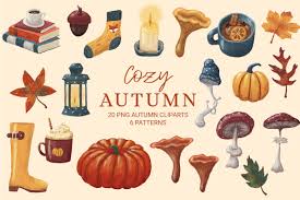 Oct 11, 2018 · if payday does occur on a holiday or weekend, it's standard practice for any organization to pay its employees the day before a holiday occurs. Cozy Autumn Cliparts Fall Set Png In Illustrations On Yellow Images Creative Store