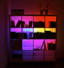 color changing mood leds controlled by arduino ikea shelves ikea expedit shelf ikea expedit