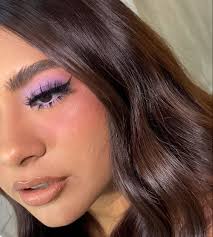 Soft petal 🪷 ⠀ #makeup #purplemakeup #wavyhair #asterik #aesthetic  #romantic #bride #bridalmakeup #salinacruz #tehuantepec #huatulco #juchitan