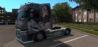 Ets2 Renault Range T Les Dessons Chics Skin V1 0 1 36 X Renault Truck Chic