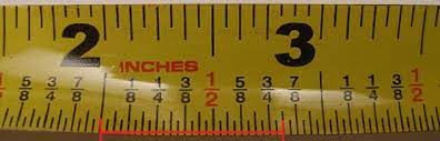 Just shy of 6 ft. How To Read A Tape Measure Reading Measuring Tape With Pictures Construction Measuring Tools Using Tape Measures Johnson Level Tool Mfg Company