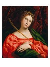 St Catherine 1522 Giclee Print Lorenzo Lotto Art Com In 2020 St Catherine Of Alexandria Catherine Of Alexandria Renaissance Art