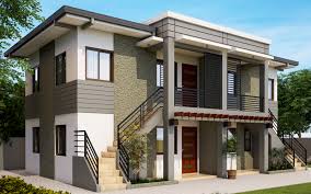 Modern house design 2012007 is especially designed to fit on a narrow lot having a width of 7.0 meters. Apartment Type House Plans Philippines Apartment Post