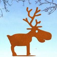 Weihnachtsdeko Rentier Rudolf Auf Platte Weihnachtsdeko Rentiere Weihnachtsdeko Rentiere