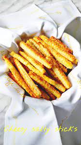 Cheesy Salty Sticks From 5 Ingredients Aliz S Wonderland Salty Snacks Salty Snacks Easy Healthy Salty Snacks
