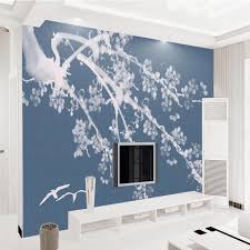 Custom painting a mural on a backyard fence or another outside area could add just the right feeling. Wall Mural Ideas Custom Photo Wallpaper Fresh And Elegant Hand Painted Plum Bird Restaurant Wall Paper Boys Room Decor Study Photo Wallpaper Custom Photo Wallpaperrestaurant Wall Paper Aliexpress