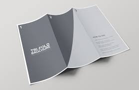 Tri Fold Brochure Mockup Template Brochure Mockup Free Trifold Brochure Free Brochure Template