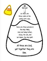 Candy Corn Holy Trinity Explanation Sunday School Projects Sunday School Sunday School Crafts