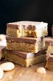 No Bake Paleo Chocolate Almond Butter Bars Easy Paleo Dessert Recipe Beaming Baker