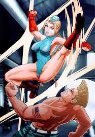 Street Fighter Cammy VS Guile by AzedoPeter 