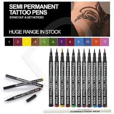 In the past few years, i have tried out many temporary tattoos and have found what things make a temporary tattoo last longer than just a day or two. Permanent Markers Temporary Semi Permanent Tattoos Tattooli Com