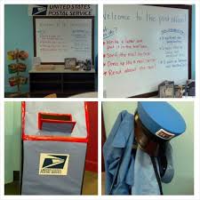 Pretend Play Post Office Fun Writing Reading Talking Playing Narrativeskills Earlyl Early Literacy Library Summer Reading Program Library Summer Reading