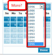 Jquery Ui Datepicker Set Year Range Dropdown To 100 Years Stack Overflow