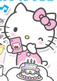 Son tan bonitas que combinan con todo y tan cómodas que no vas a querer quitártelas.color: Sanrio App Cumpleanos De Hello Kitty Papel Pintado De Hello Kitty Tarjeta De Felicitacion