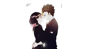 Manual resize of wallpaper romance, pair, two, Volleyball, Haikyuu,  Nishina, Kyoko
