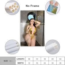 YDGUYRFHY Famous Model Ms Sethi Sexy Model Poster Canvas Art Wall Poster  Printing Office Bedroom Aesthetic Poster Gift 16x24inch(40x60cm)  Unframe-style : Amazon.ca: Home