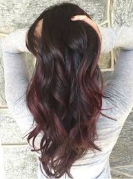 Black And Dark Red Highlights 2020 Ombre Hair Color Ideas Red Balayage Hair Red Highlights In Brown Hair Dark Red Hair